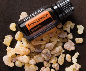 Francincense and the rasin it's extracted from